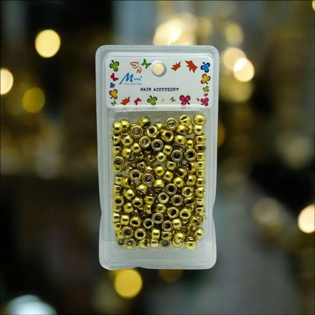 Murry Collection Hair Accessory Beads – 200g Gold | Styling Beads

