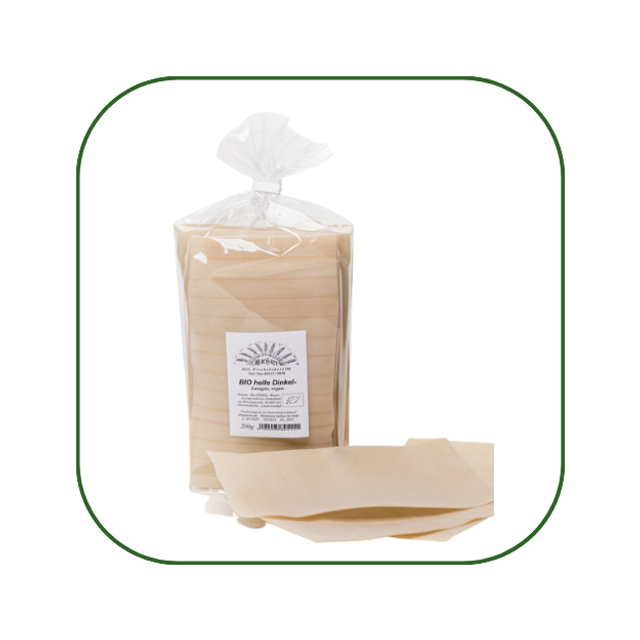 Bio helle Dinkel Lasagne, 200g