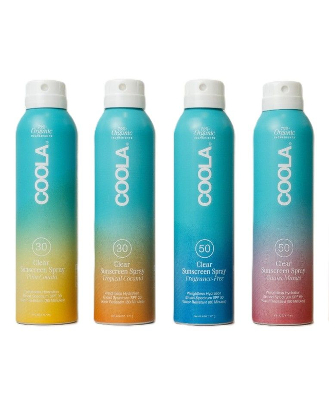 Clear Sunscreen Spray SPF 30/50