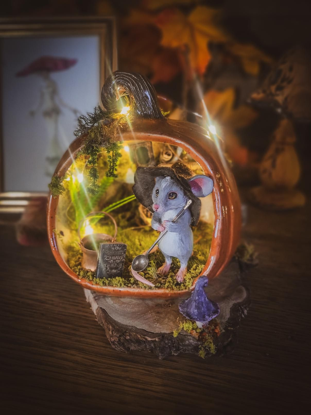 "Maison citrouille enchantée" – Collaboration L’Or.angerie x Silva Anima Atelier