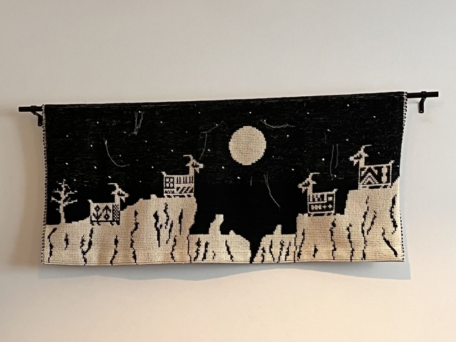 ARAZZO FIABA DELLA CAPRETTA 135X55