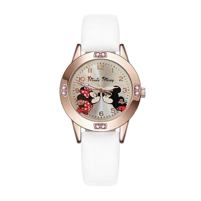 Kinderuhr Mickey and Minnie Mouse