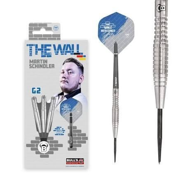 Bulls The Wall Martin Schindler G2 90% Tungsten Steel Tip Darts