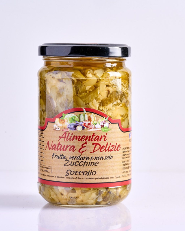 Zucchine sott’olio – Natura &amp; Delizie