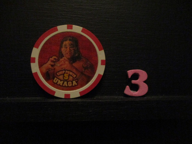 Umaga - Chip Power 5 Original Wrestling Chipz (3)