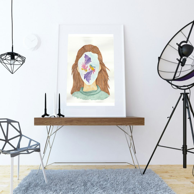 La fille aux poissons