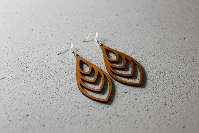 BOUCLE D'OREILLE N°25 : Butterfly #2