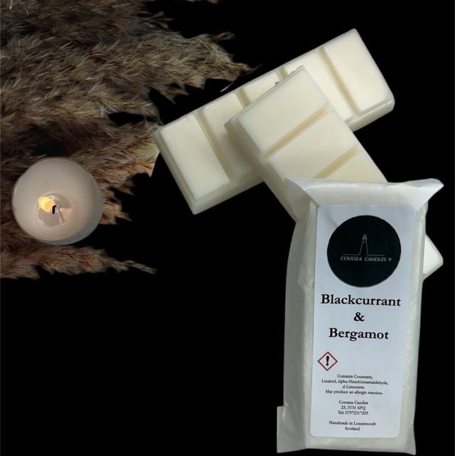 Blackcurrant & Bergamont wax melt