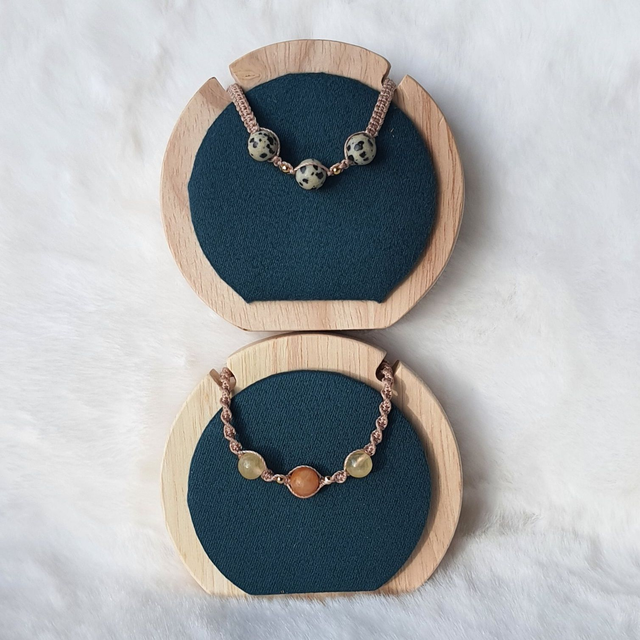 Bracelet Personnalisable 3 Pierres