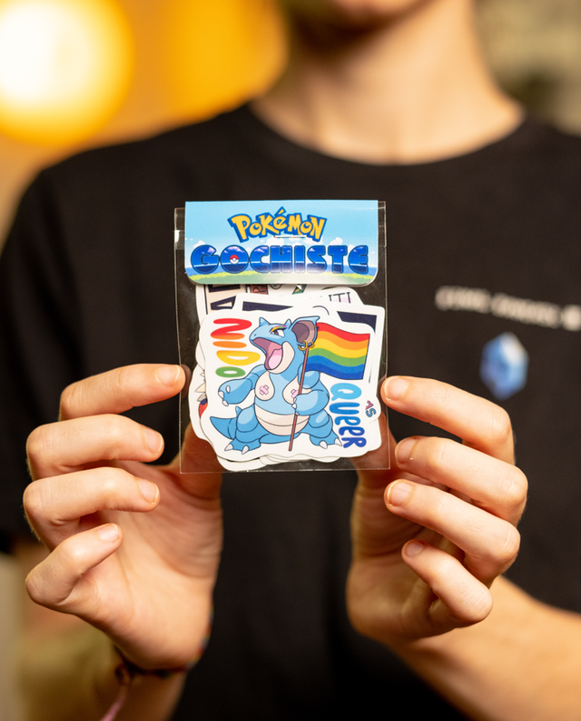 Pack de 6 stickers PokéGochiste 2