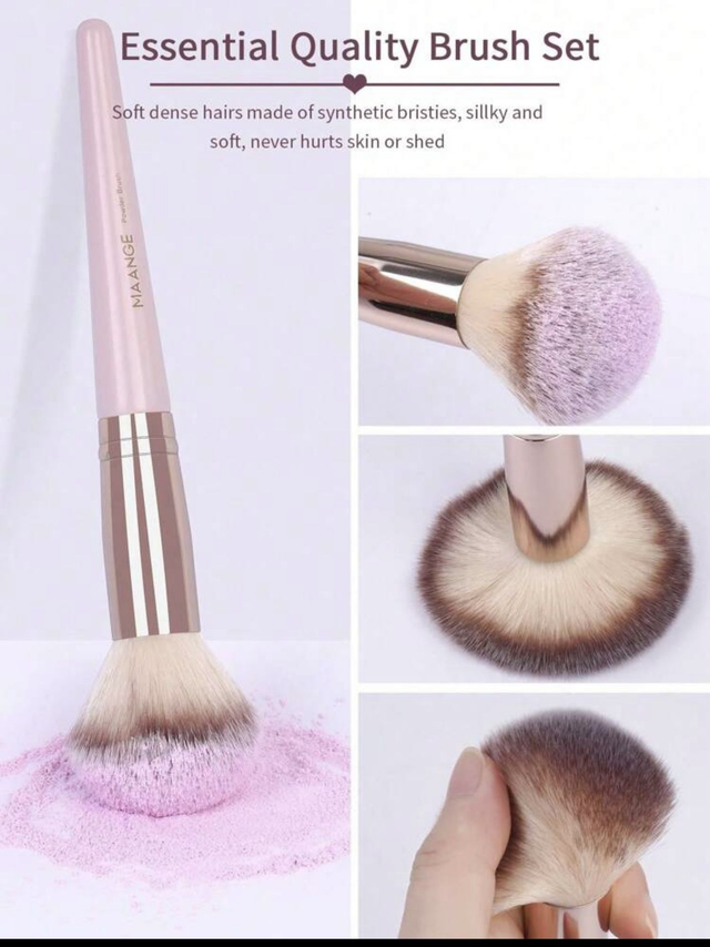 Ensemble De 18  DE Pinceaux De Maquillage Professionnel  . PINK BONBON