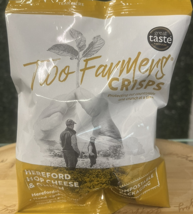 Two Farmers Crisps Cheese &amp; Onion 40g