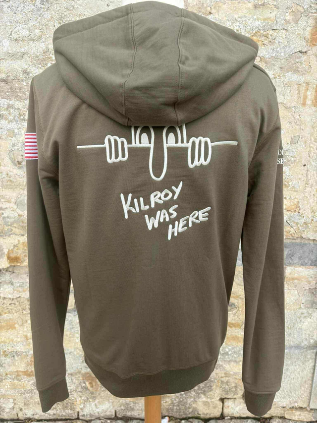 Sweat Kilroy kaki avec capuche