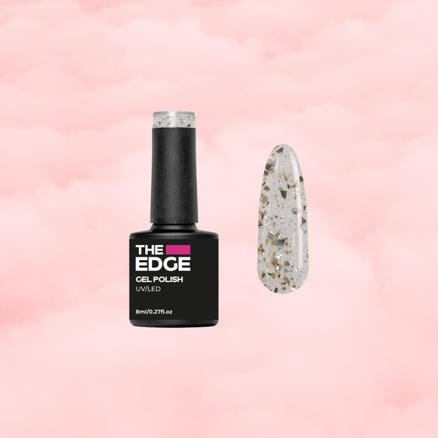 The Edge - The Gold Flake Topper Gel Polish 8ml