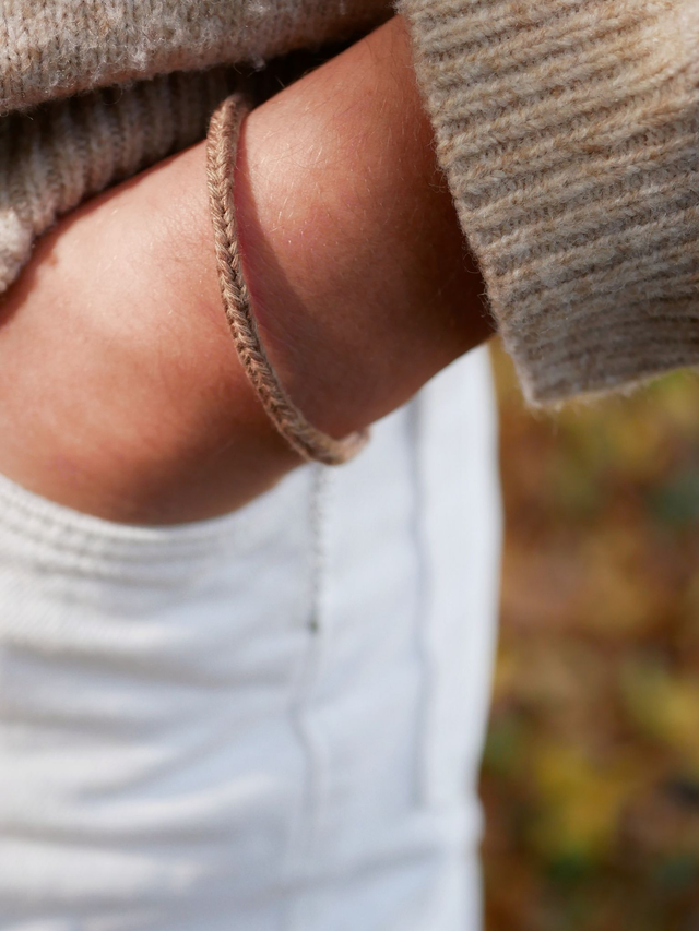 Bracelet RELIANCE Lin/Coton