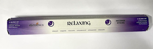 Elements Incense Sticks - Relaxing