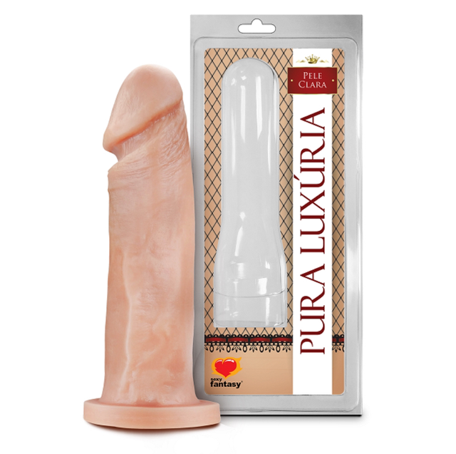 Pênis Realístico Maciço - 17,5cm X 4,4cm Referência: PA013