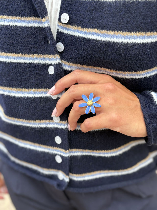 Bague Séraphine bleu
