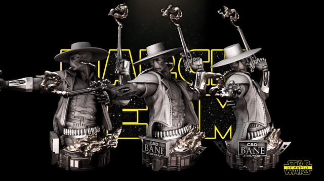 Buste CAD BANE série Star Wars