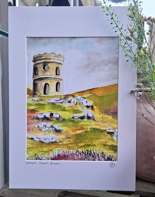 Solomons Temple Print  