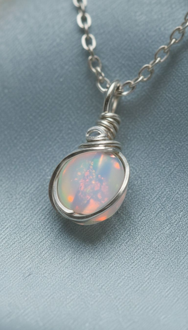 Colliers en opale noble