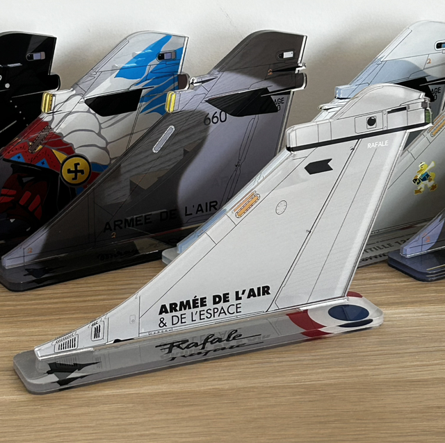 Dérive Rafale en acrylique