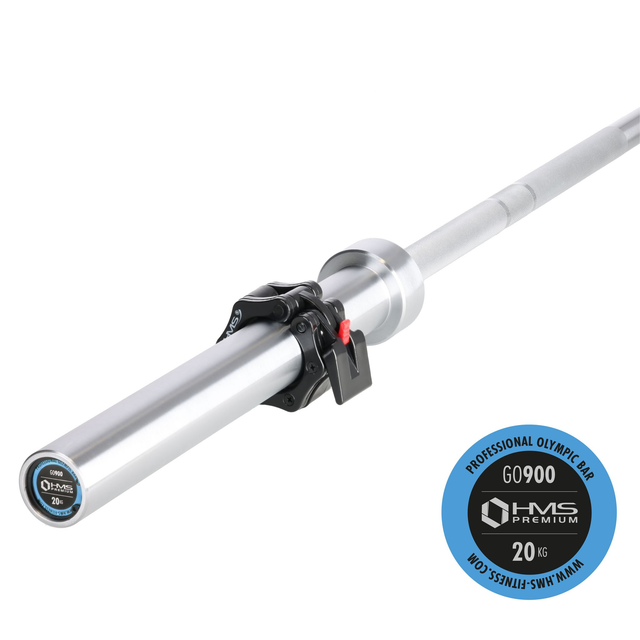 Olympische halterstang GO900 HMS PREMIUM 20 kg