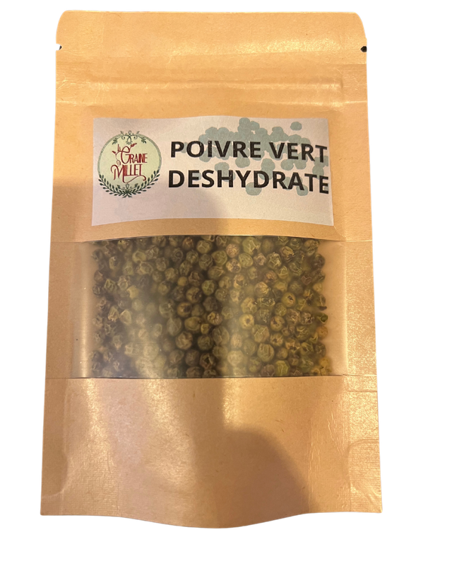 Poivre vert déshydraté