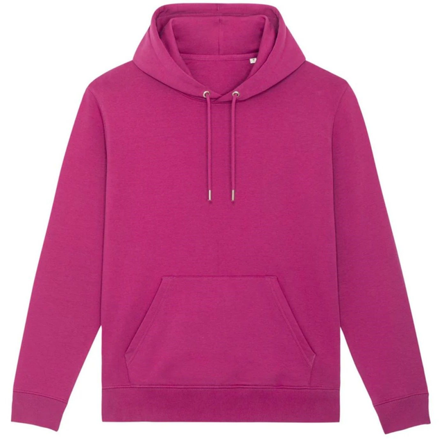 pink hoodie with zipper (choose your text) size L