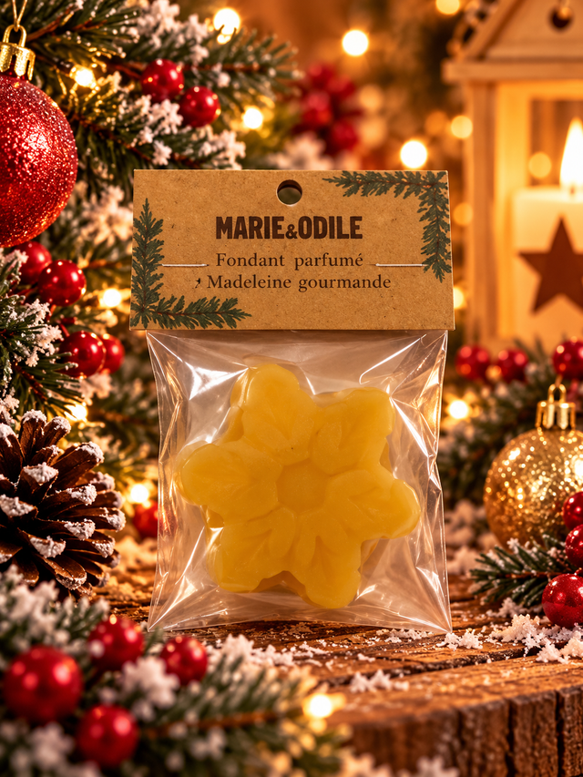 Fondant parfumé Madeleine gourmande - 14 grammes
