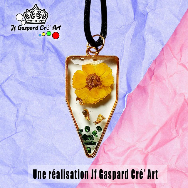 Collier 🌺 &quot;Mémoire Fleurie&quot;