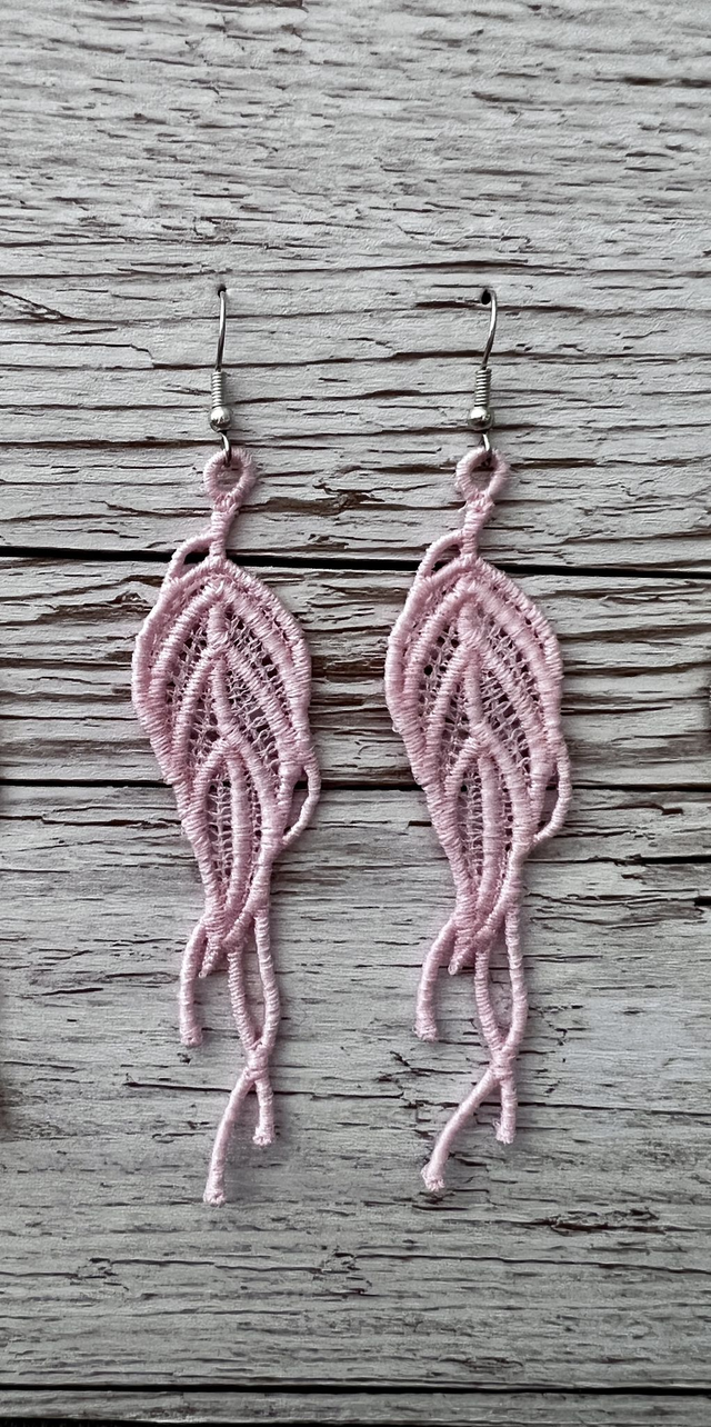 Boucles d'oreilles "plumes"