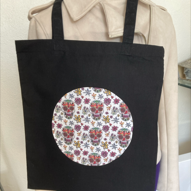 Tote bag calavera 