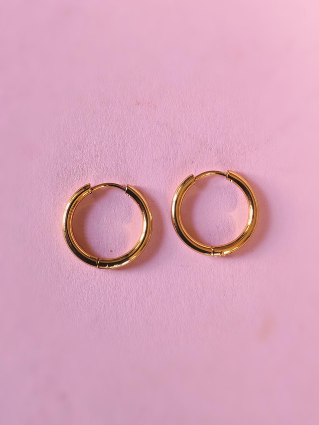 Boucle d'oreille ronde