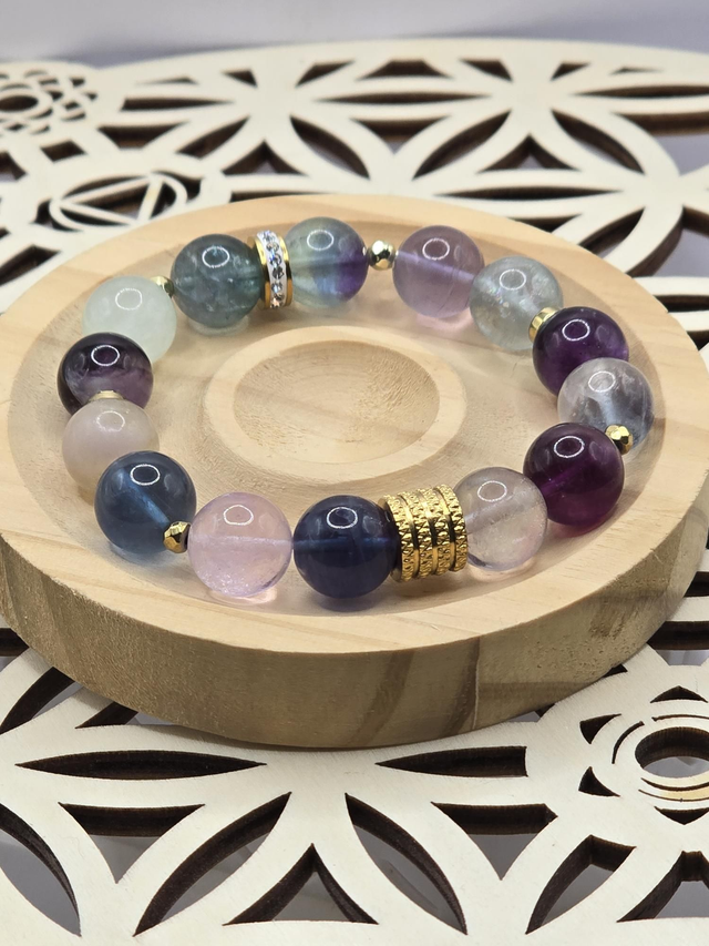 Bracelet Fluorite XL 1,2 cm 