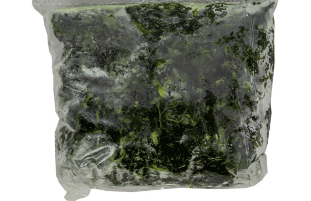 Frozen sweet bitter leaf 