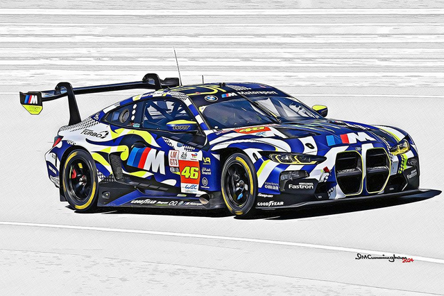 C241206 BMW M4GT3 Le Mans 2024 WRT #46