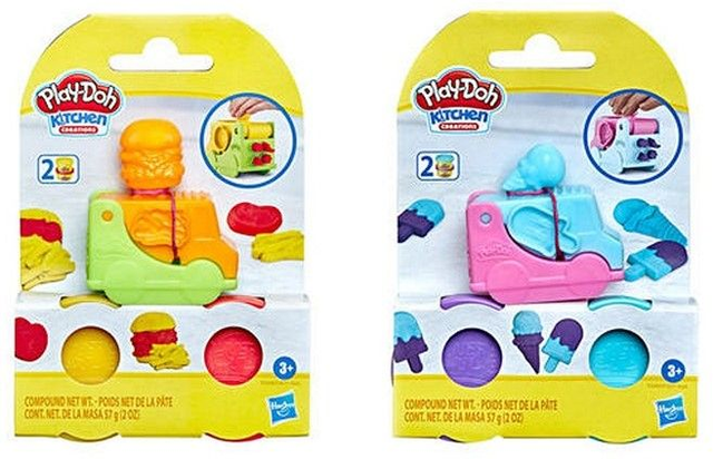 Hasbro Mini-coffret Play-Doh avec 2 petits pots de à modeler