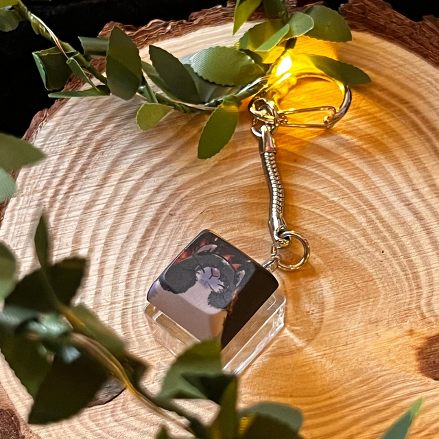 Llavero tecla de rata