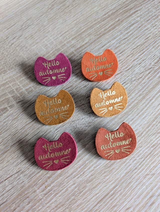 Broche Hello Automne