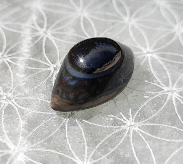 Lot Agate oeil de Shiva