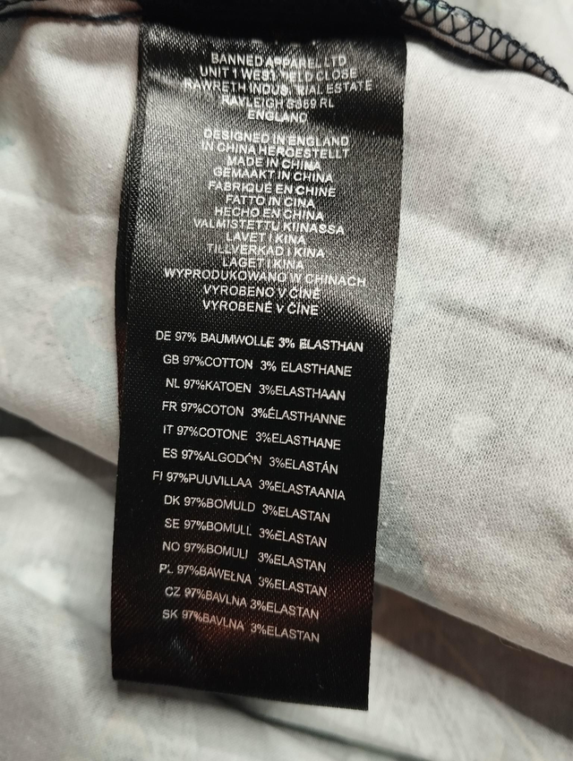 Robe Banned Proud Peacock Blue T38