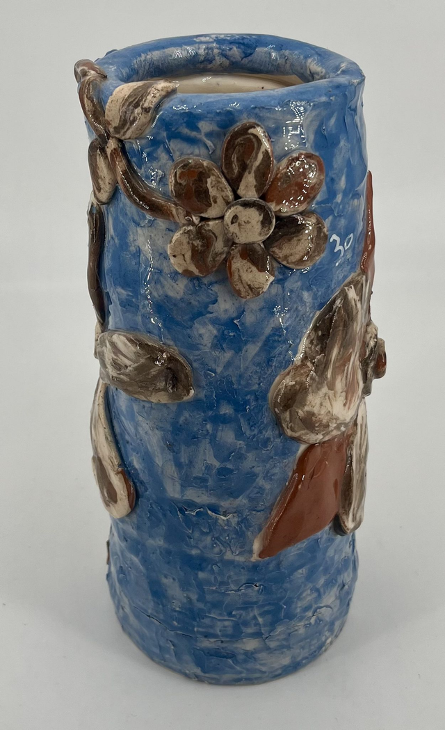 Vase bleu