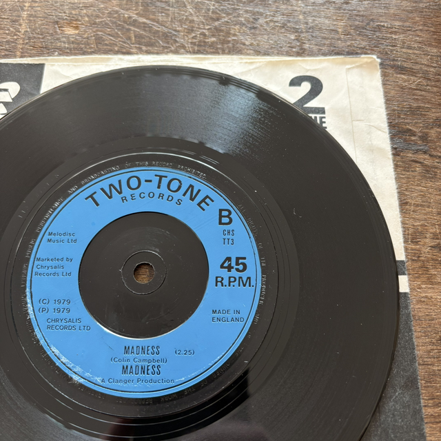 Madness The Prince UK 7 Inch Vinyl Record 2 Tone TT3 Blue Label