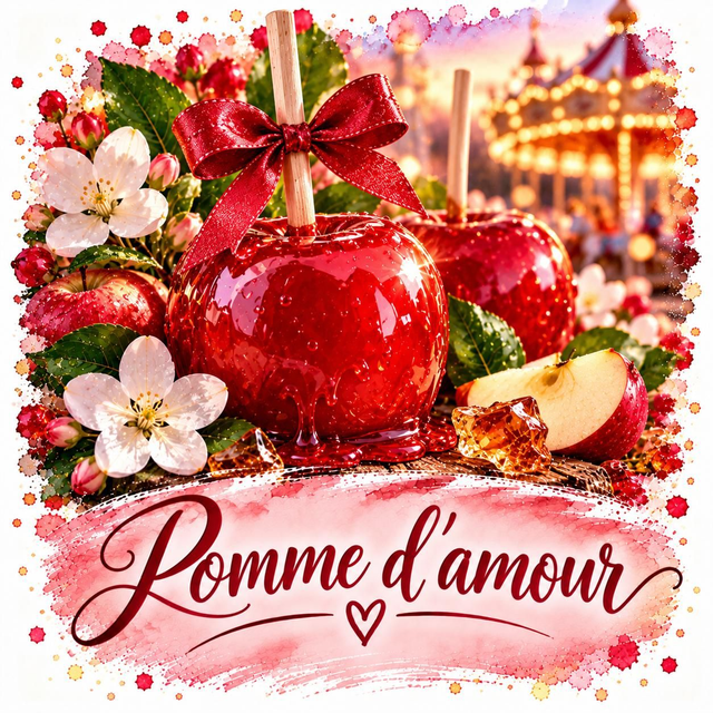 Fondant Gaufrette Pomme d'amour 