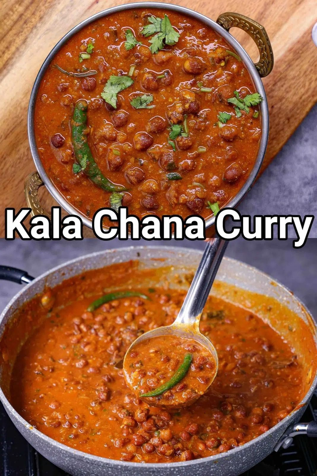 Kala Chana Curry (500 cc) – Black Chickpea Curry