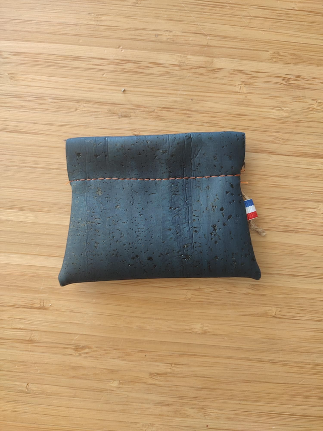 Porte monnaie clac clac bleu nuit 