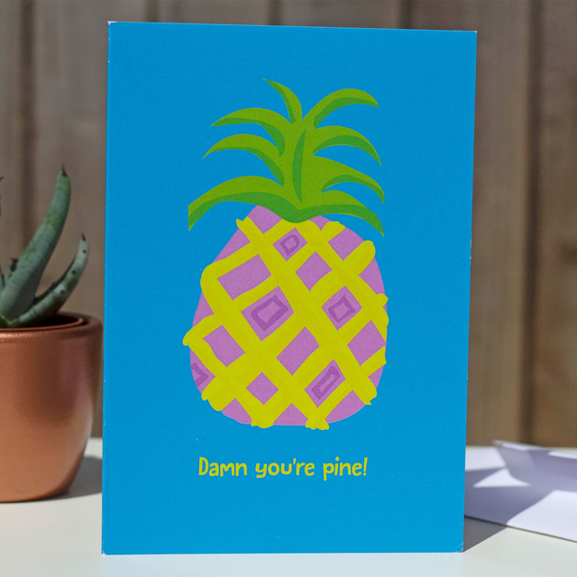 Pineapple Valentines / Anniversary Card