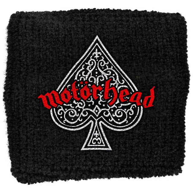 MOTORHEAD EMBROIDERED WRISTBAND: ACE OF SPADES