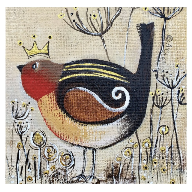 Cartolina doppia La Regina